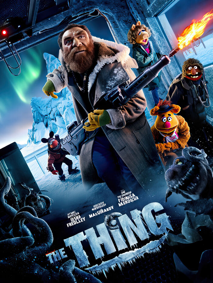 I Used AI To Create These Muppet-Inspired Images (40 Pics)