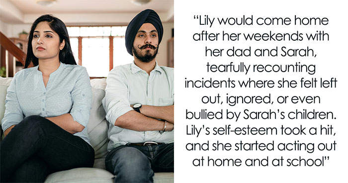 Mom Realizes Daughter Is The Only One Left Out In Dad’s New Family, Tries To Intervene