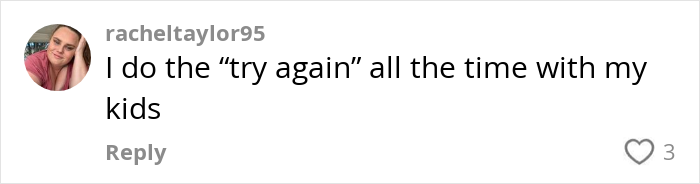 Parenting tip: User comment on using "try again" approach with kids for better communication. Parenting tip: User comment on using "try again" approach with kids for better communication.