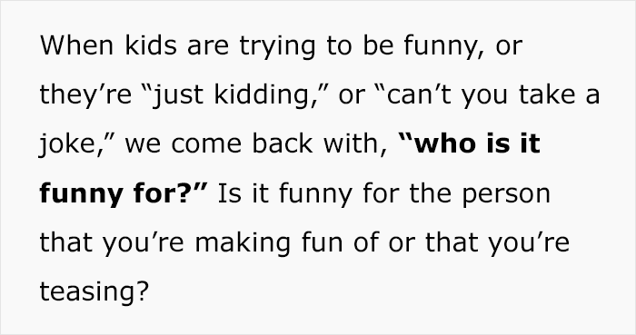 Text discussing parenting one-liner about assessing humor in kids' jokes. Text discussing parenting one-liner about assessing humor in kids' jokes.