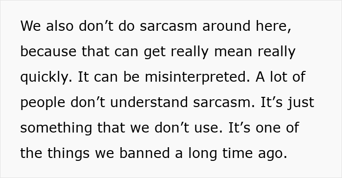 Text on avoiding sarcasm in parenting to improve communication with kids. Text on avoiding sarcasm in parenting to improve communication with kids.