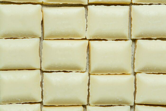 Close-up of white square ravioli, a food some netizens find disgusting despite its popularity worldwide.