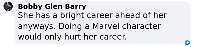 Comment on Marvel and career impact following experience with Iron Man 3.