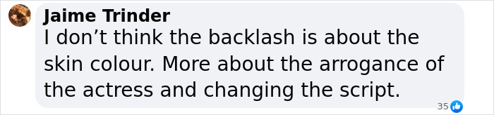 Comment on Disney's 'Snow White' controversy over script and actress, discussing backlash reasons.