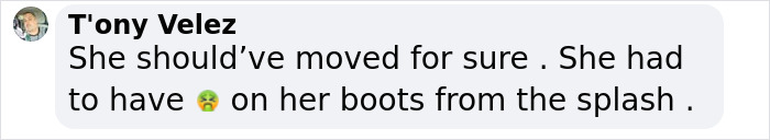 Comment about Spielberg's daughter going viral due to Tracy Morgan incident.