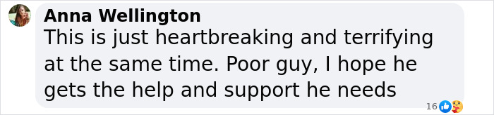 Comment expressing sympathy on mom allegedly imprisoning stepson for decades incident.