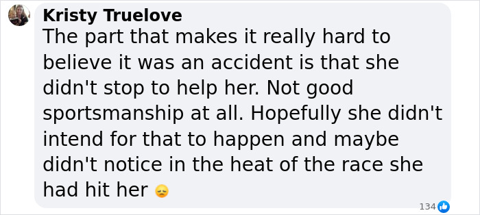 “That Girl Is Lying!”: Runner Who Bashed Opponent’s Head Shares New Video To Prove She’s Innocent “That Girl Is Lying!”: Runner Who Bashed Opponent’s Head Shares New Video To Prove She’s Innocent