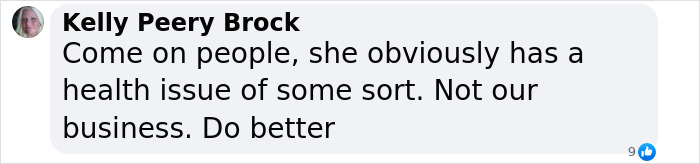 Comment on Kelly Osbourne's weight loss and health issue rumors conversation.