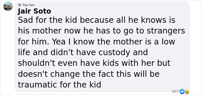 Comment about the found abducted boy from Netflix's 'Unsolved Mysteries,' expressing concern for the child's situation. Comment about the found abducted boy from Netflix's 'Unsolved Mysteries,' expressing concern for the child's situation.