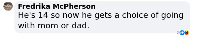 Comment discussing 14-year-old's choice, related to abducted boy from Netflix documentary. Comment discussing 14-year-old's choice, related to abducted boy from Netflix documentary.