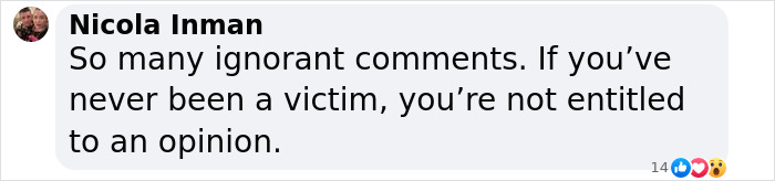 Discussion on victim comments related to Prince Andrew's accuser after accident.