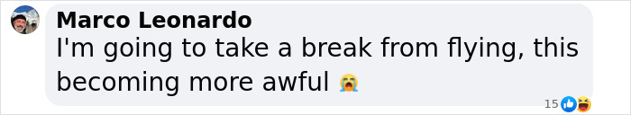 Text message reaction to tragic plane crash near remote island.