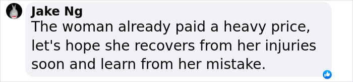 Comment criticizing a tourist's lack of common sense for leaning out of a train. Comment criticizing a tourist's lack of common sense for leaning out of a train.