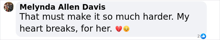 Comment expressing sympathy regarding Aubrey Plaza's separation and its impact.