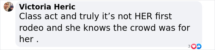 Comment praising Demi Moore as a class act after Oscars loss.