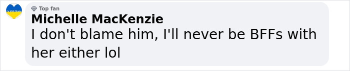 Comment addressing Chris Hemsworth's regret over a selfie with Billie Eilish at the Oscars.