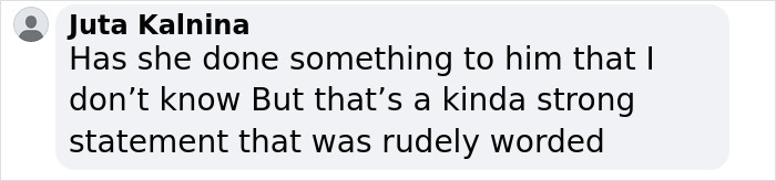 Comment discussing a statement related to Chris Hemsworth and Billie Eilish at the Oscars.