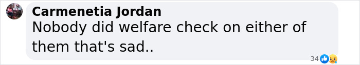 Social media comment on welfare check related to Gene Hackman pacemaker situation. Social media comment on welfare check related to Gene Hackman pacemaker situation.