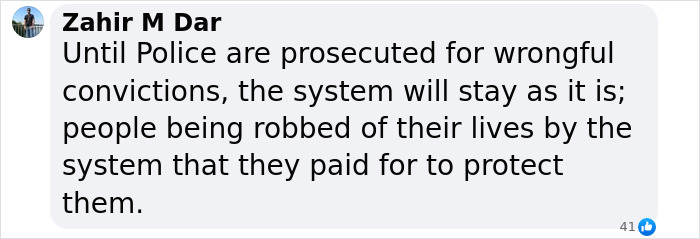 Comment on police prosecution for wrongful convictions and system critique.