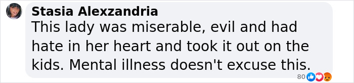 Comment criticizing mother involved in tragic incident under influence. Comment criticizing mother involved in tragic incident under influence.
