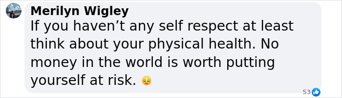 Comment expressing concern for safety at "Porta Potty" parties amidst trafficking investigation.