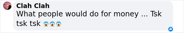 Comment on model's assault case investigation, discussing Porta Potty parties and trafficking concerns with shocked emojis.