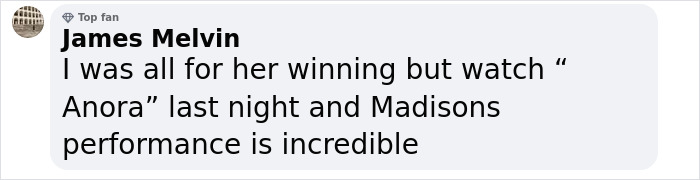 Comment on film performance related to Demi Moore's Oscars experience.