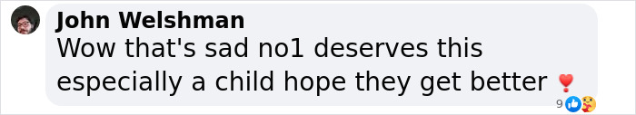Comment expressing sympathy for toddler at risk from herpes virus, hoping for recovery. Comment expressing sympathy for toddler at risk from herpes virus, hoping for recovery.
