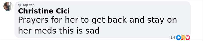 Comment expressing concern over a public incident involving a woman's airport meltdown.