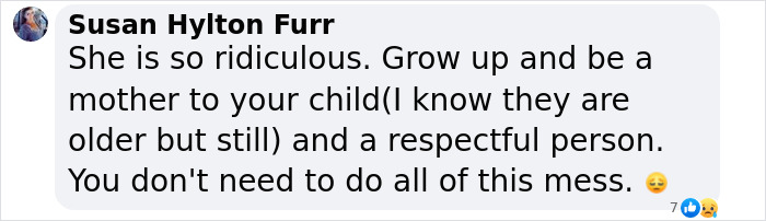 Comment by Susan Hylton Furr criticizing recent see-through lingerie photos. Comment by Susan Hylton Furr criticizing recent see-through lingerie photos.