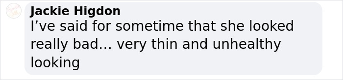 Text message expressing concerns over astronaut's frail appearance, looking thin and unhealthy.