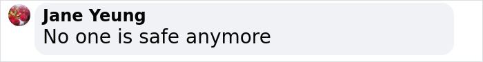 Text message saying, "No one is safe anymore," related to spy cam discovery. Text message saying, "No one is safe anymore," related to spy cam discovery.