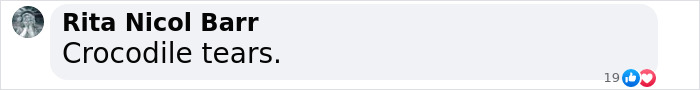Commentary on lip reader's interpretation of athlete's words, stating "Crocodile tears. Commentary on lip reader's interpretation of athlete's words, stating "Crocodile tears.