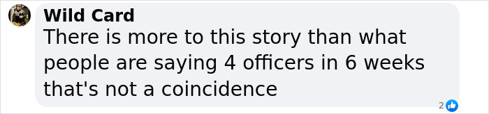 Comment on Texas deputies' deaths, discussing potential connections in the situation.