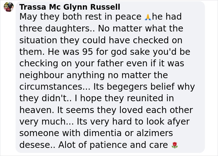 Gene Hackman's daughter's comment on father's passing, discussed on social media.