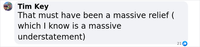 Text message expressing relief about NASA astronauts' safe return from space mission.