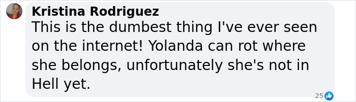 Comment reacting to denied parole for Selena's assassin, expressing anger and disdain.