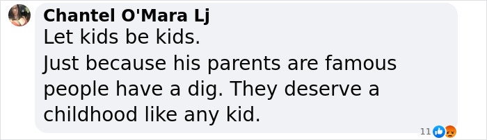 Chantel comments on Chris Hemsworth's photo controversy, defending the childhood of famous kids. Chantel comments on Chris Hemsworth's photo controversy, defending the childhood of famous kids.