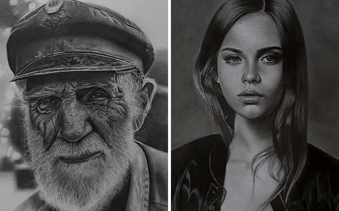 Born Without Arms, This Artist Defies Expectations With Stunning Drawings (20 Pics)