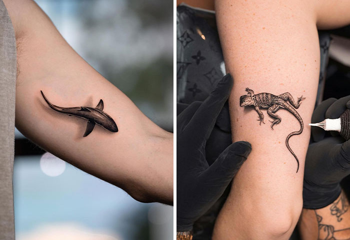 This Tattoo Artist’s Work Is So Realistic, You Might Want To Do A Double Take (25 Pics)