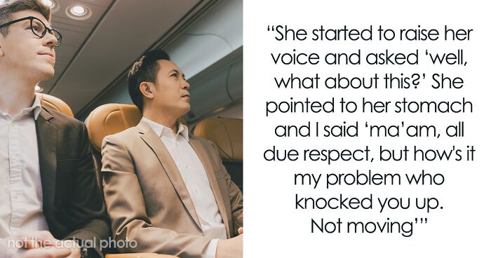 “How’s It My Problem Who Knocked You Up?”: Pregnant Woman Gets Physical Over Seat Swap Denial