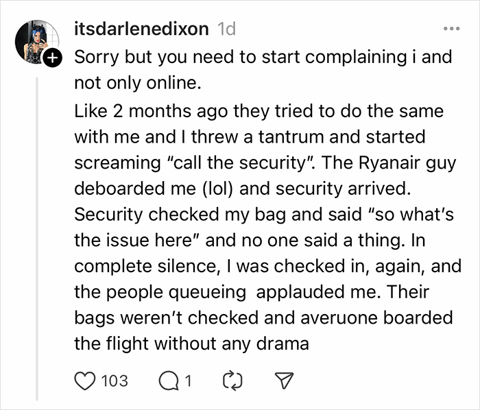 Woman’s Luggage Perfectly Fits The Required Size, Has To Pay Extra Or Not Fly Woman’s Luggage Perfectly Fits The Required Size, Has To Pay Extra Or Not Fly