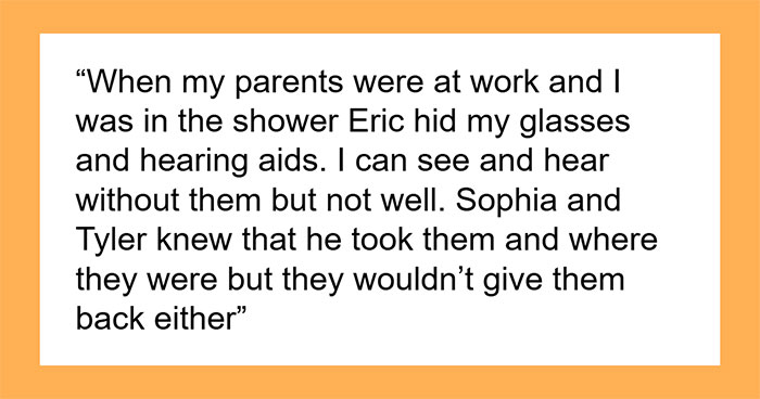 Adult Siblings Hide 13YO’s Medical Devices, Eldest Sis Steps In With A Serious CPS Threat