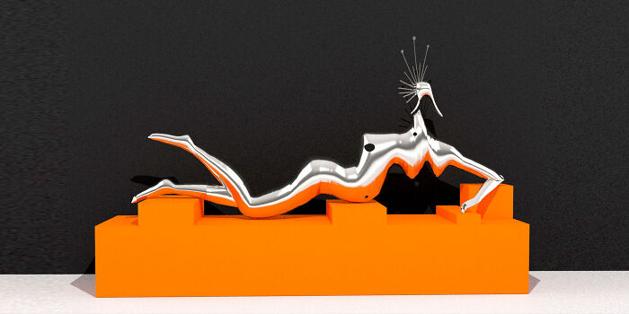 The Solar Woman, 2024, Digital Art