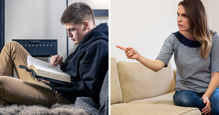 Stepmom Tries To Censor What 16YO Reads, He Decides Not To Visit His Dad Anymore