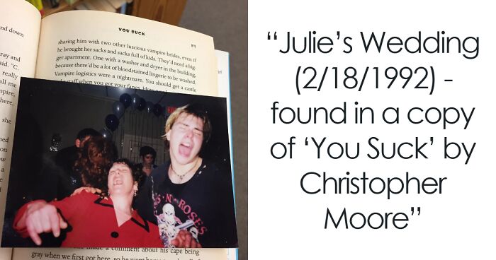 50 Times Readers Forgot To Take Their Bookmarks Before Giving Away Their Books