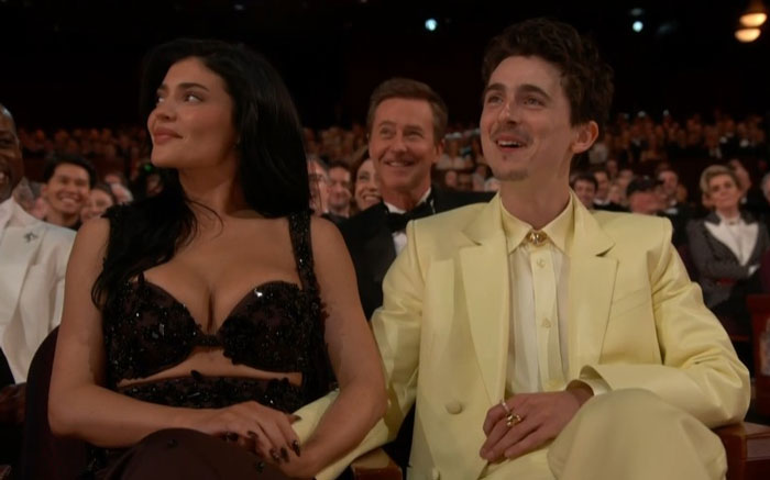 Kylie Jenner Makes Out With Timothée Chalamet At Oscars 2025