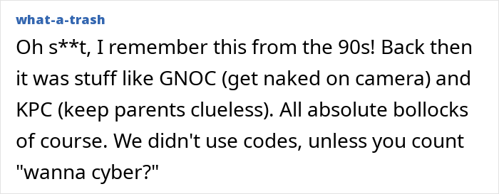 User reminisces about 90s chat codes, linking to "Adolescence" TV show and emoji interpretation.