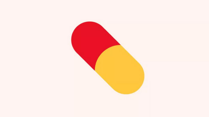 A red and yellow capsule emoji representing "Adolescence" TV show's hidden meanings.