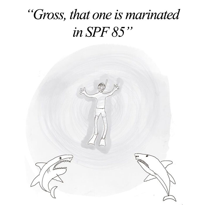 30 Lighthearted One-Panel Comics By Beverley Kort To Brighten Your Day